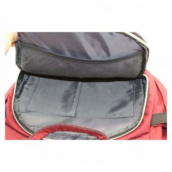 Lovevook Laptop Backpack For Women 18" Red Water-Resistant Travel Bag W/USB Port - Picture 5 of 10